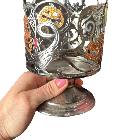 Bath and Body Works Spooky Pumpkin and Bat Candle Holders bundle - Picture 4 of 10
